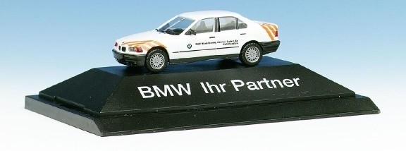 BMW 325i Coupé base print "BMW your partner"