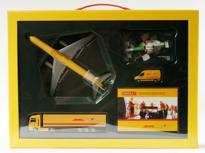 Mercedes-Benz/Man/Aeroplane DHL F1 set