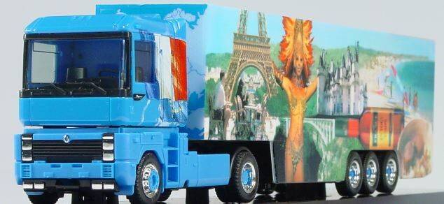 Renault AE box semitrailer "France-Truck"