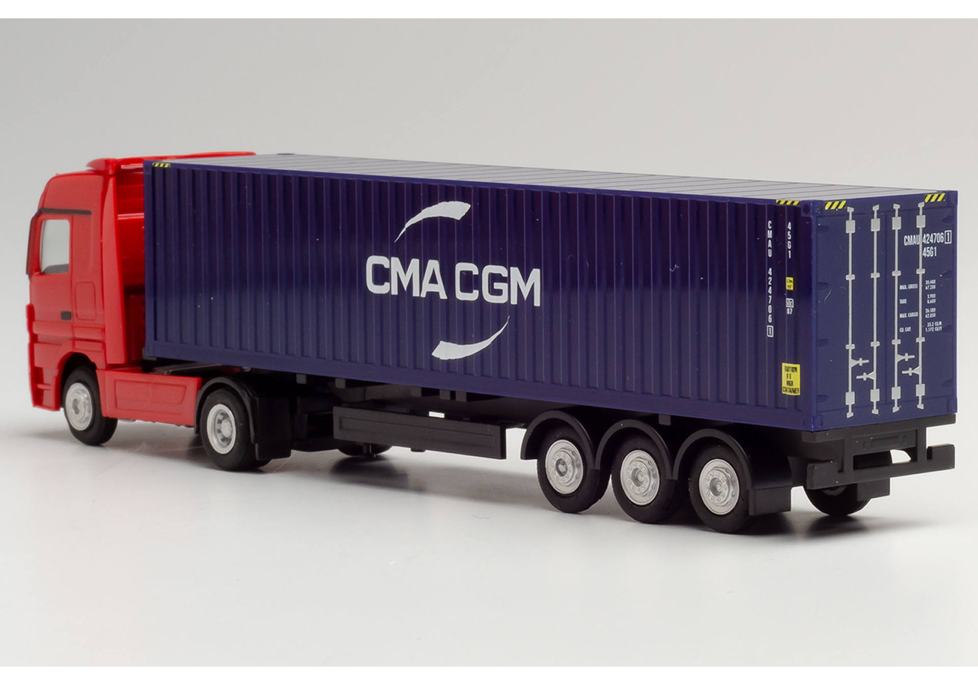 Mercedes-Benz Actros container trailer „CMA / CGM“