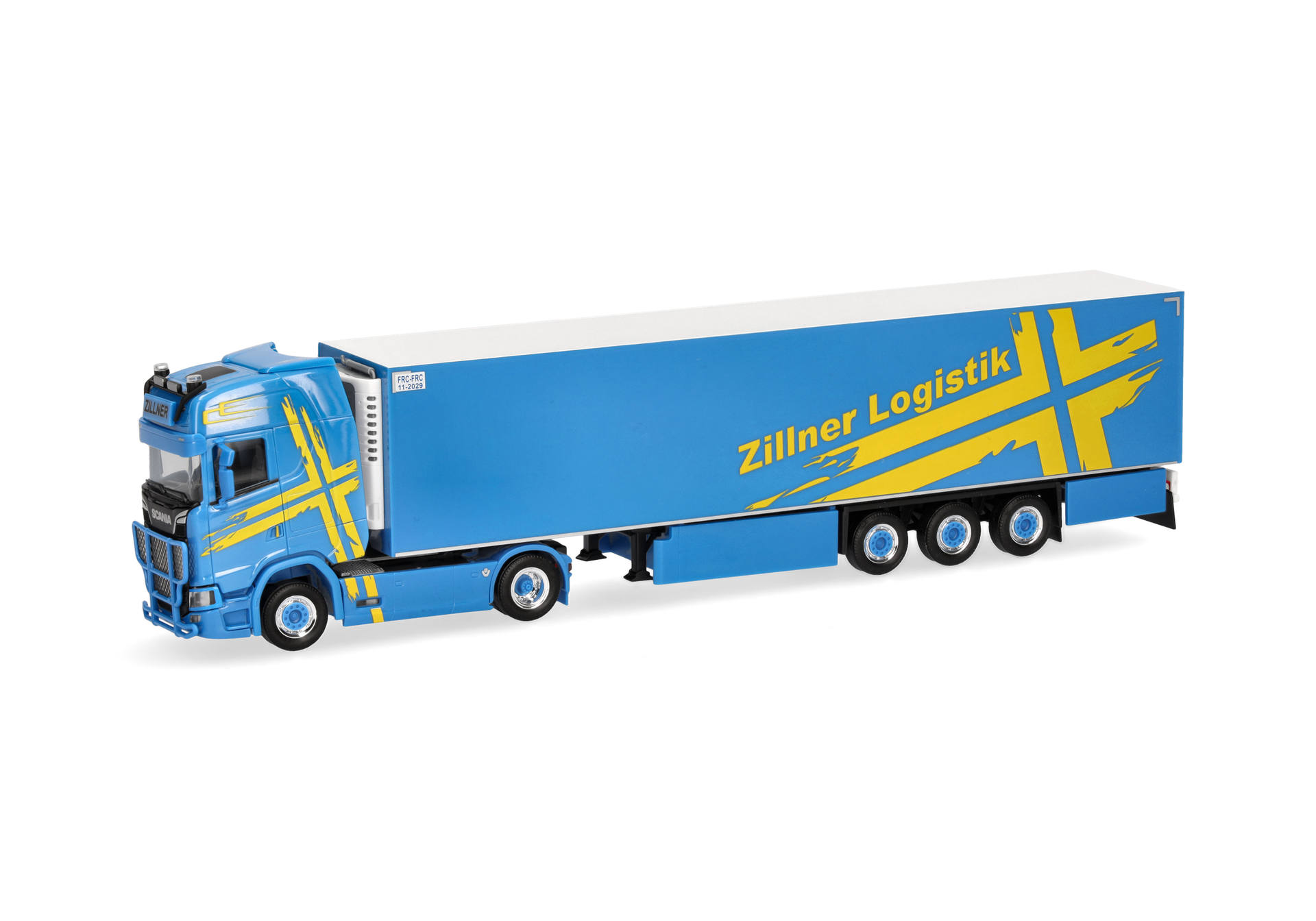 Scania CS 20 HD Kühlkoffer-Sattelzug "Zillner" (Bayern/Hauzenberg)