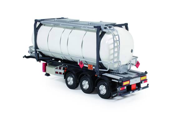 SWAP container semitrailer