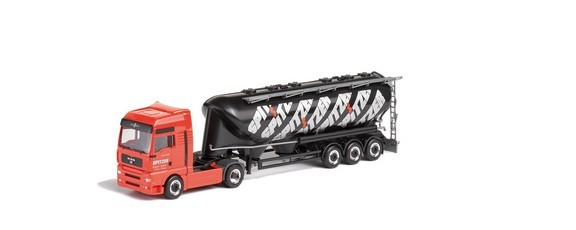 Man TGA uddersilo saddle train