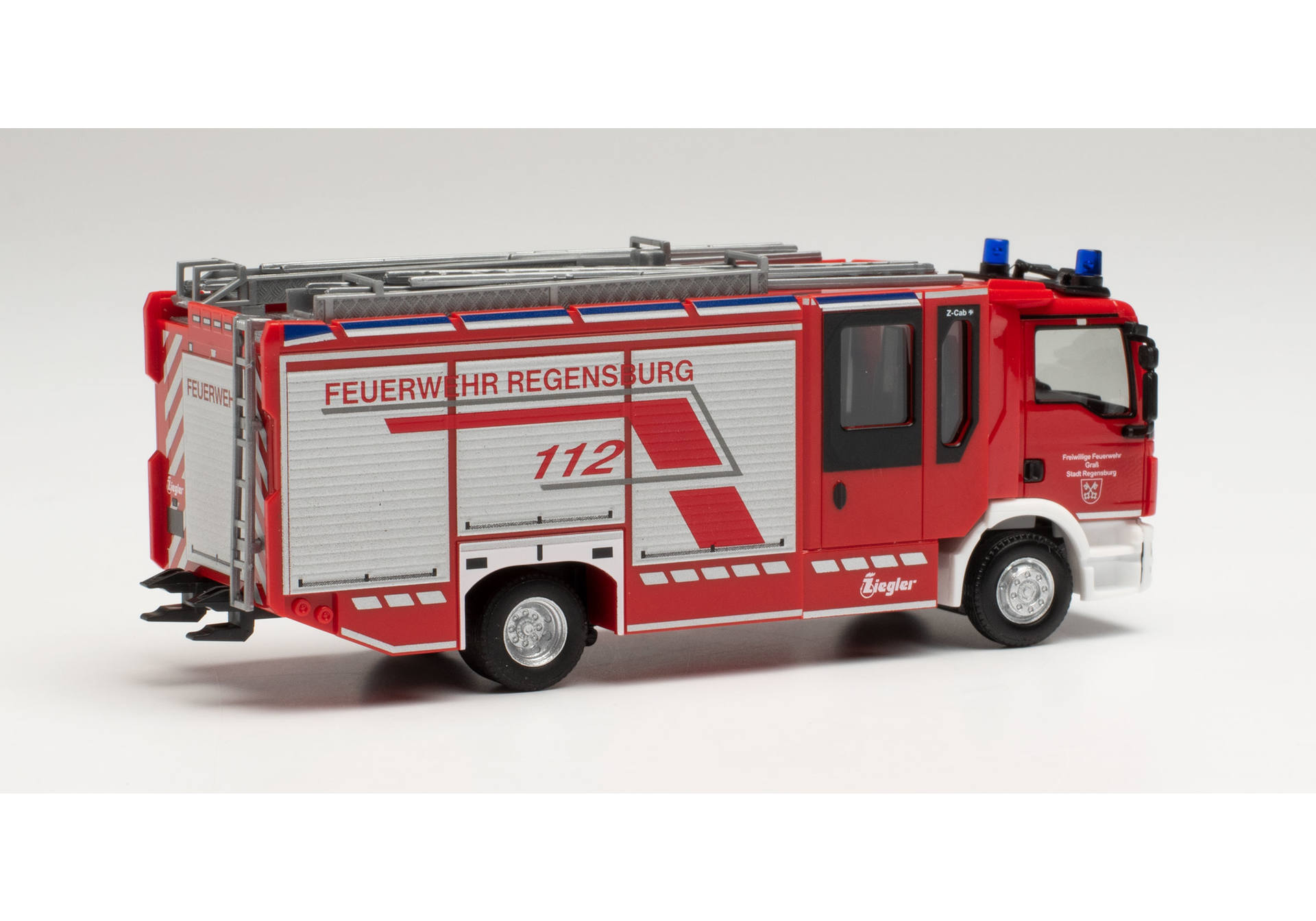 MAN TGM auxiliary firefighting vehicle Regensburg fire department