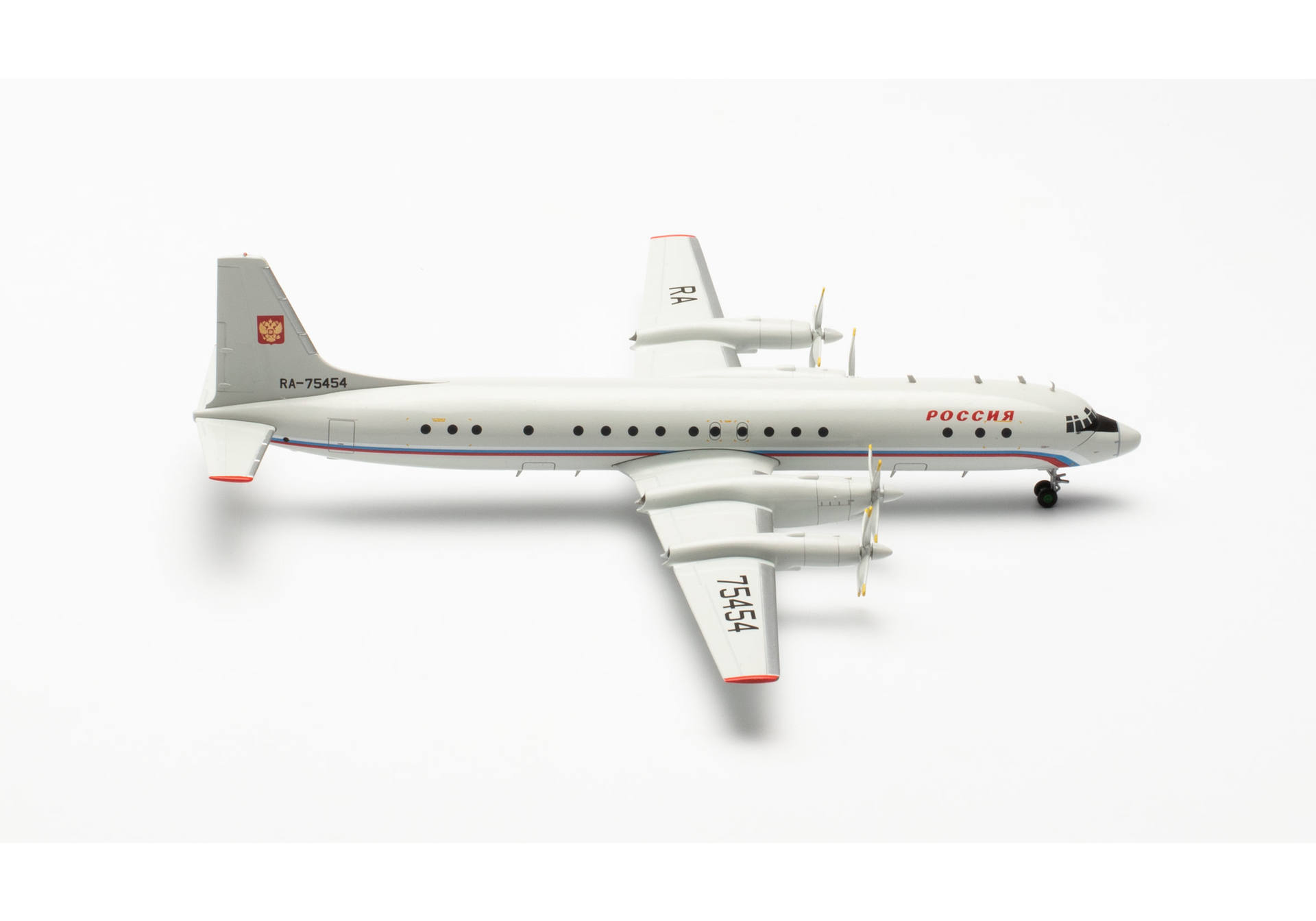 Rossiya Russian State Transport Company Ilyushin IL-18 – RA-75454
