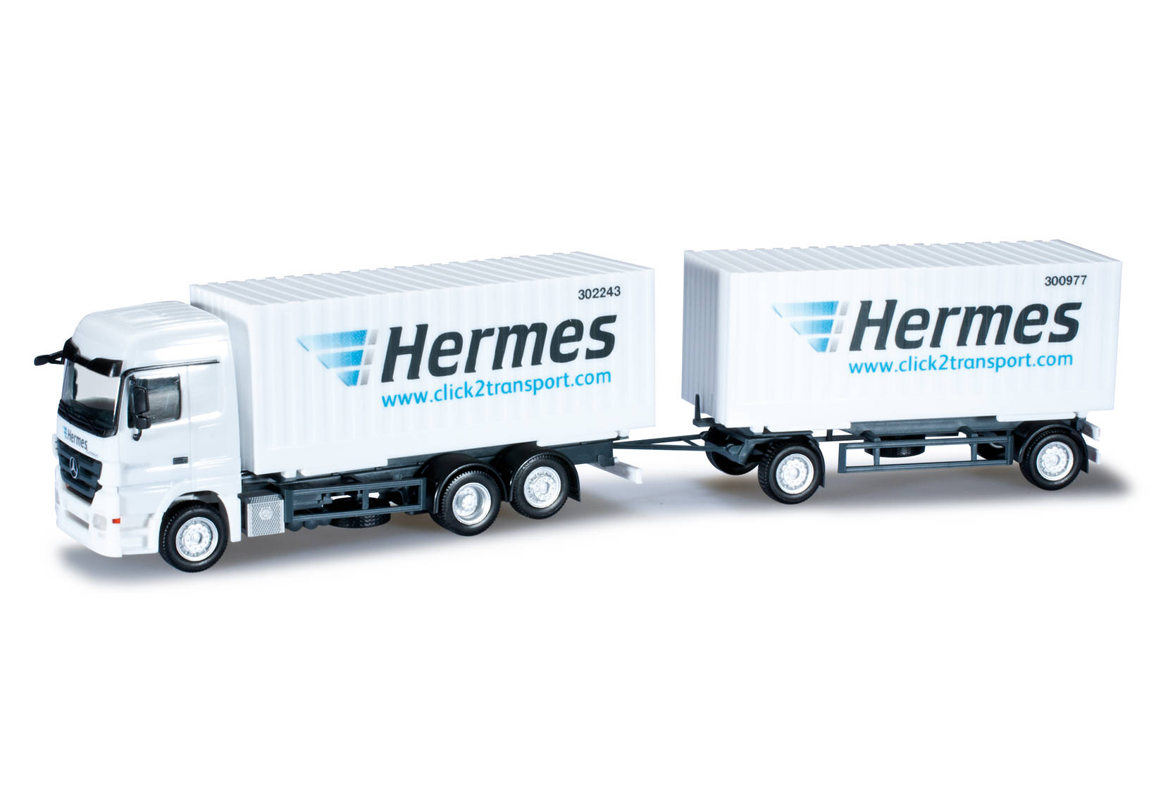 Mercedes-Benz Actros LH interchangeable trailer "Hermes"