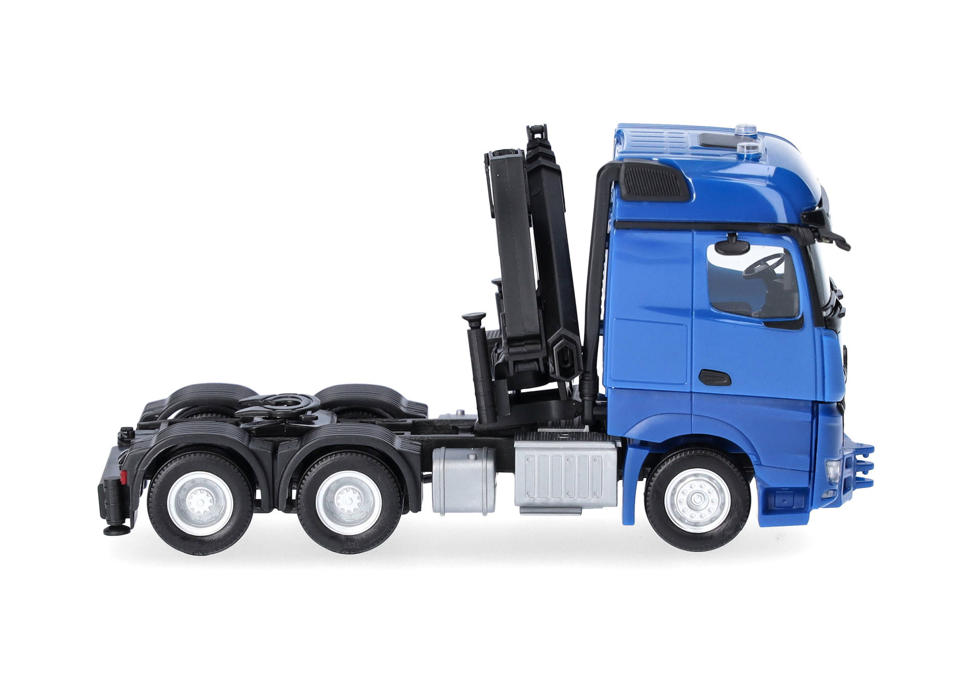 Mercedes-Benz Arocs 18 Bigspace Zugmaschine 3achs mit Ladekran (6x4), enzianblau