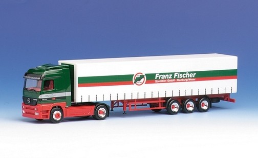 Mercedes-Benz Actros LH Curtain Planner Saddle Train 2a/3a
