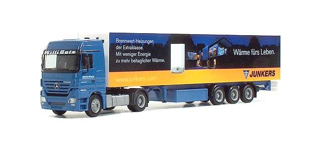 Mercedes-Benz Actros LH '02 box semitrailer "Betz / Junkers"