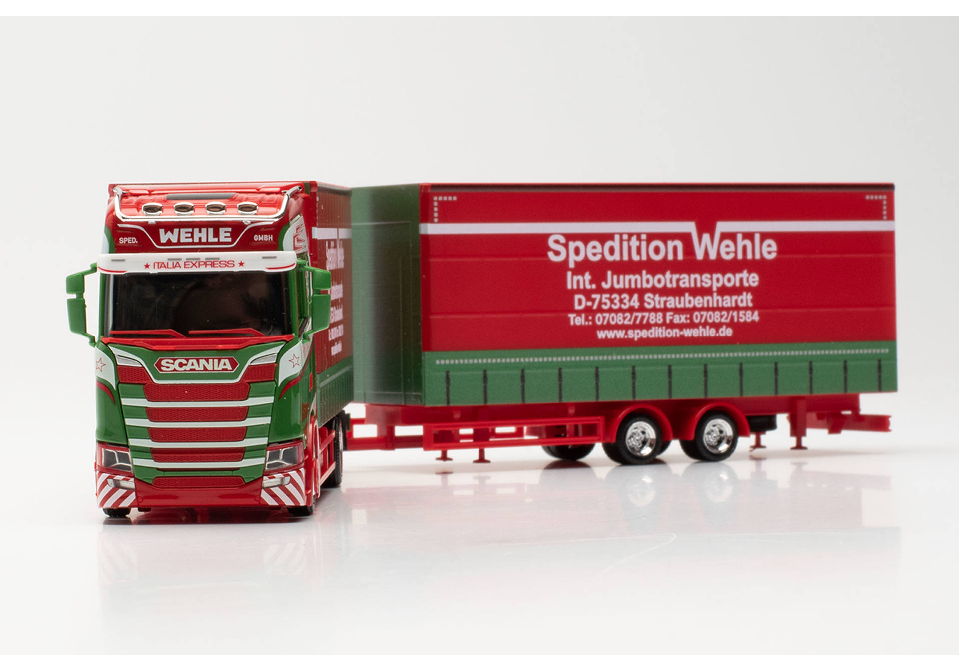 Scania CS 20 HD Volumen-Hängerzug "Spedition Wehle" (Baden-Württemberg/Straubenhardt)