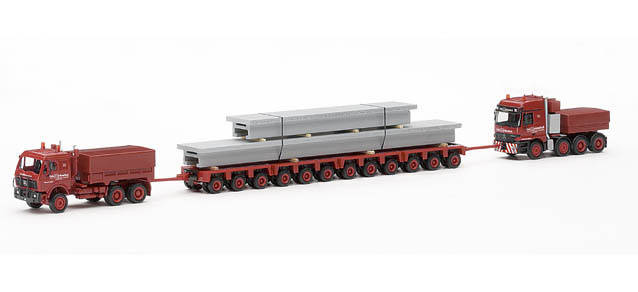 Mercedes-Benz NG / Mercedes-Benz Actros L Titan Tiefladehängerzug "Markewitsch"