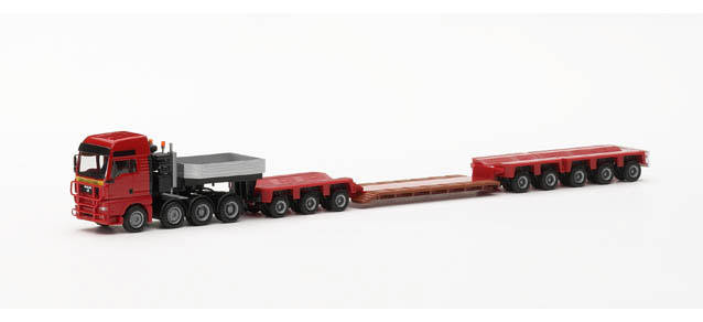 MAN TGA XXL low-boy semitrailer
