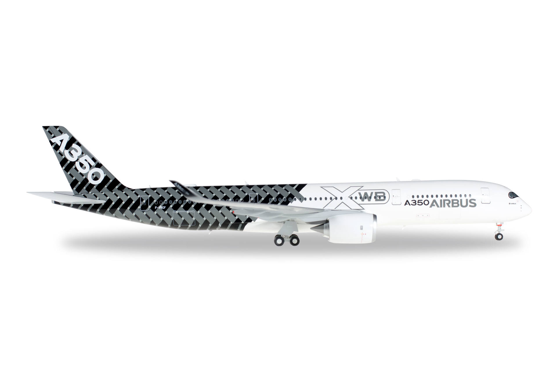 Herpa Airbus A350XWB "Carbon color scheme" 557344