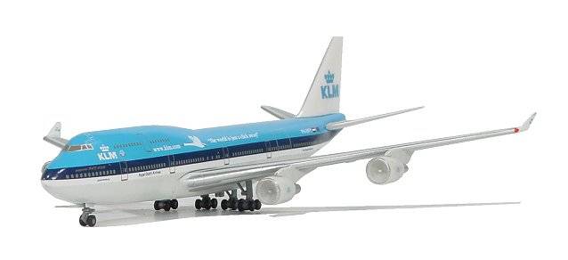 KLM Boeing 747-400 "Internet Promotional Colors"