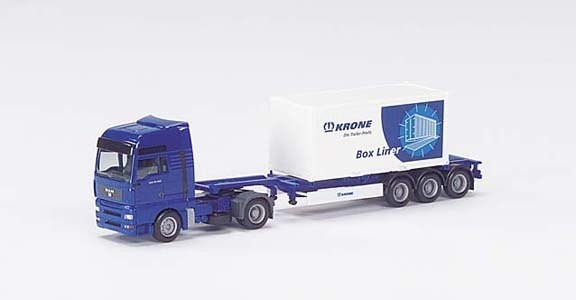 Man TGA container saddle train
