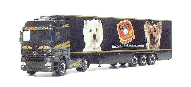 Mercedes-Benz Actros refrigerated box semitrailer "Rigterink / Cesar"
