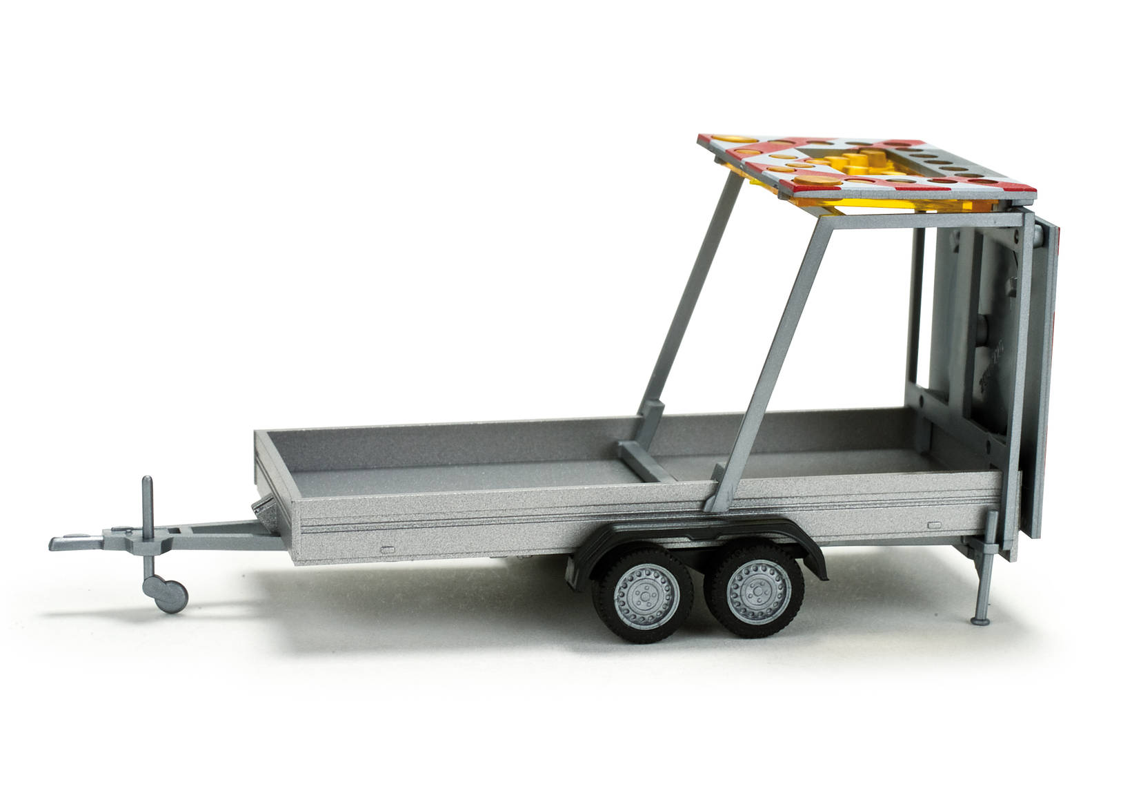 safety traffic Trailer, silver