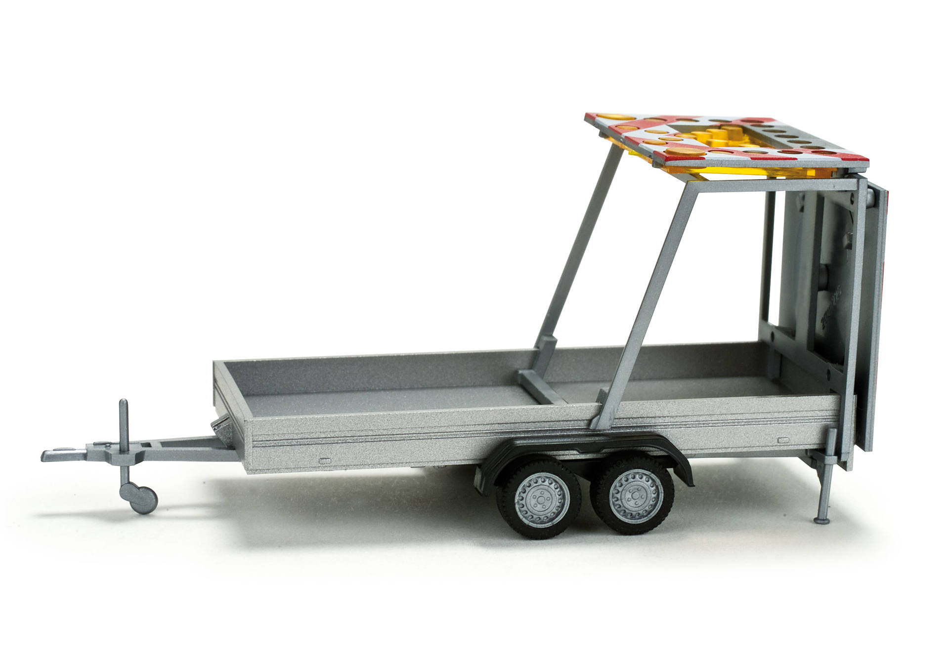 safety traffic Trailer, silver