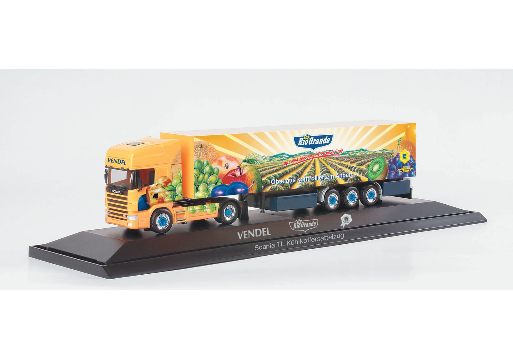 Scania TL Kühlkoffer-Sattelzug "Vendel/Rio Grande", PC