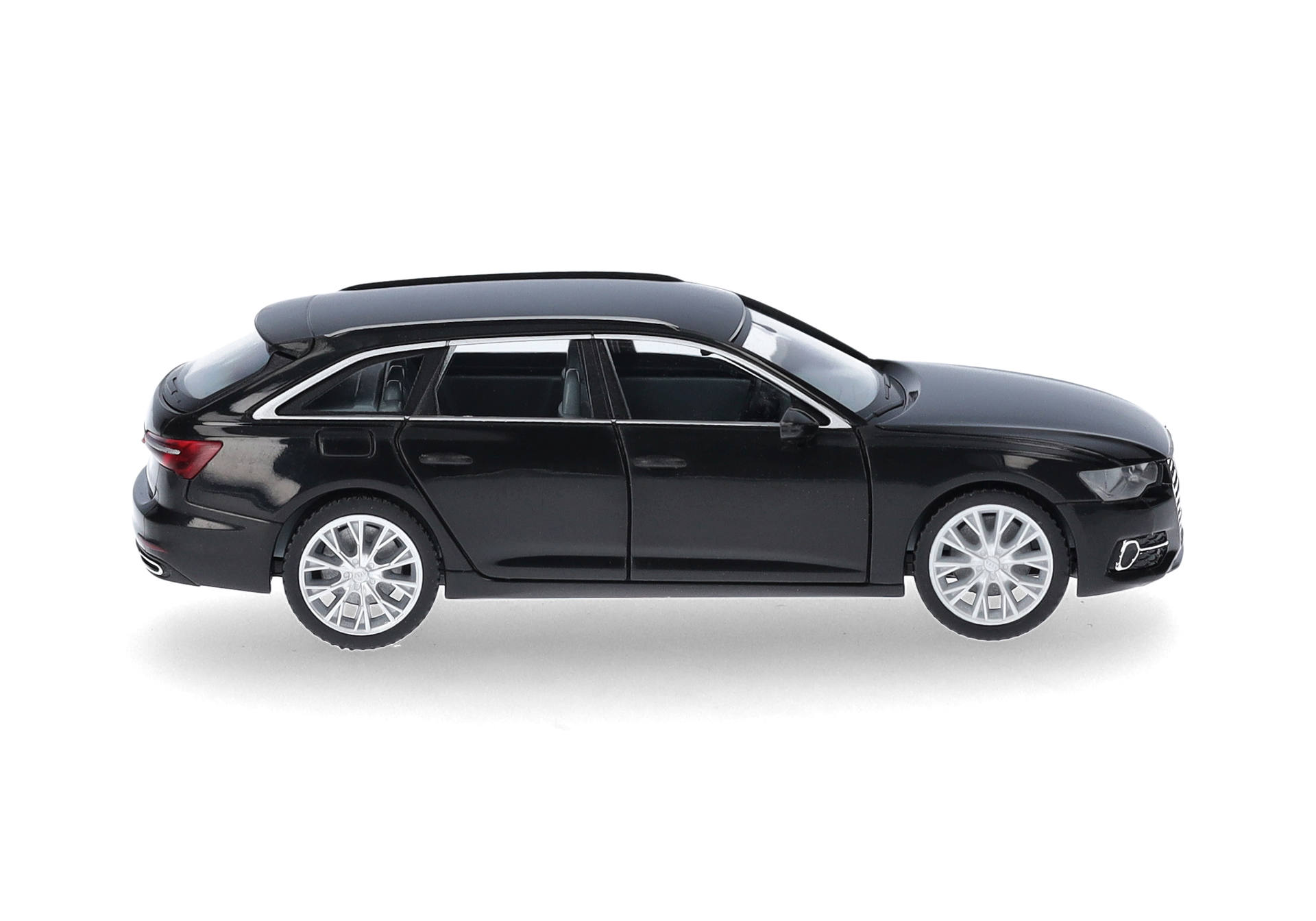 black car, sedan, wagon, toy model, silver wheels