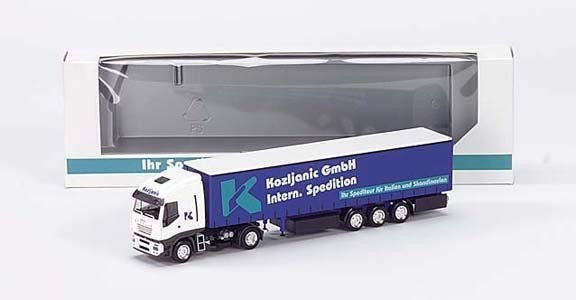 Iveco Stralis Curtain Planning Satta Train Special Cardon