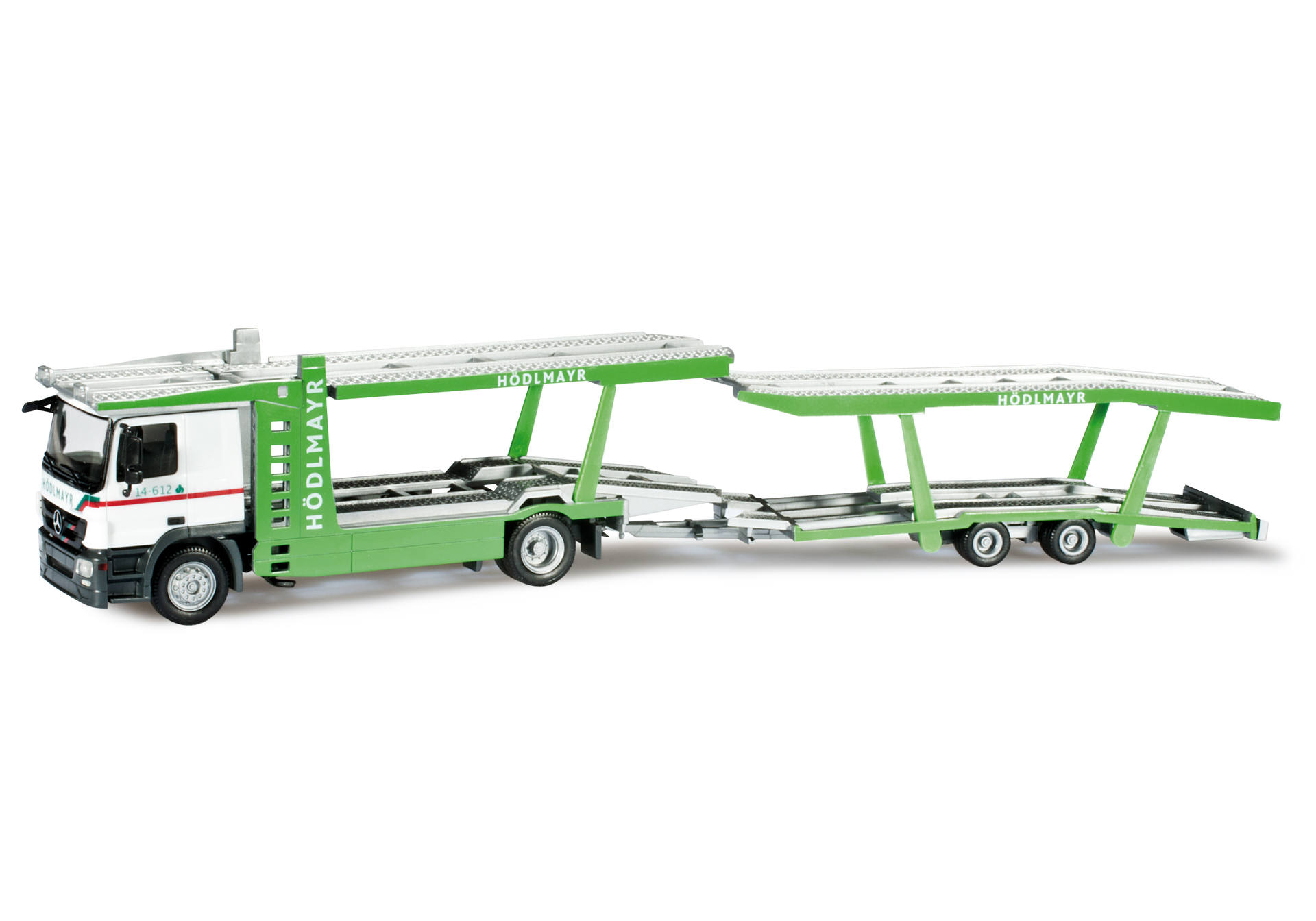 car-trailer, car-transport, green-trailer, double-decker-trailer, model-truck