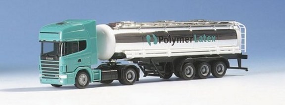 Scania 144 TL Chrome tank saddle train 2A/3A