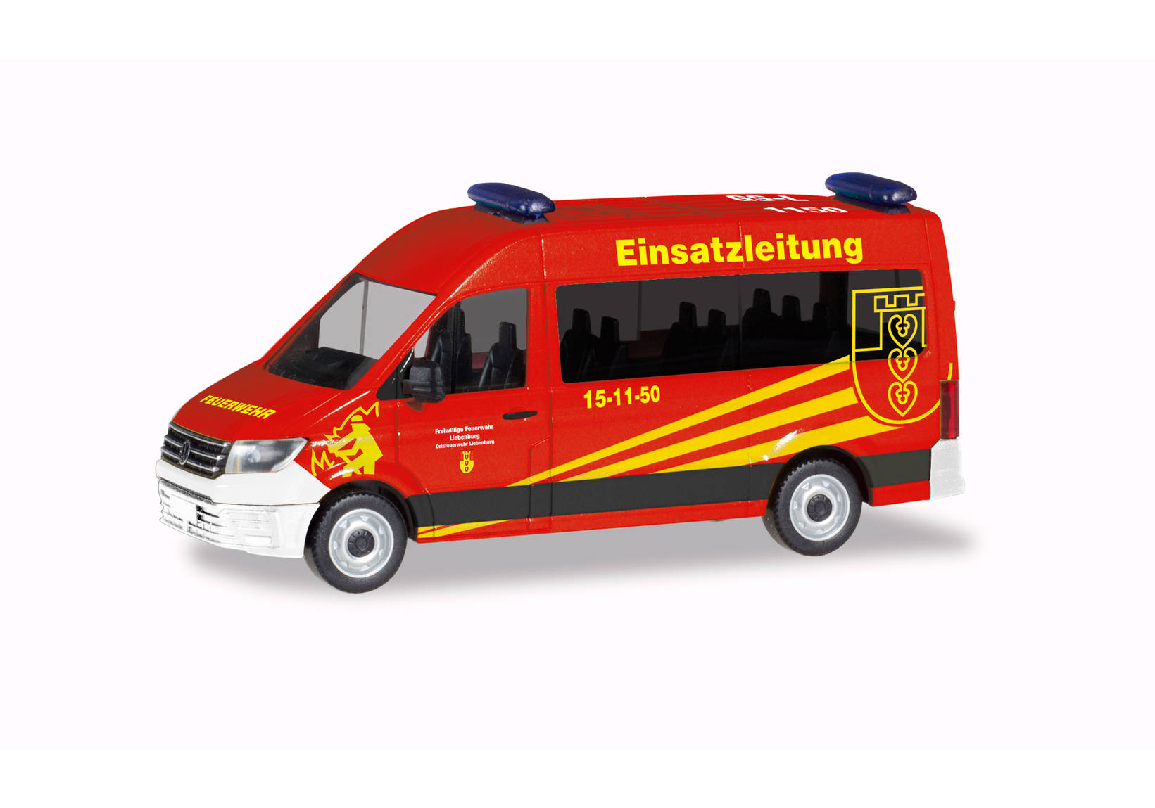 VW Crafter Bus high roof "Officer in Charge Liebenburg / Goslar fire department"