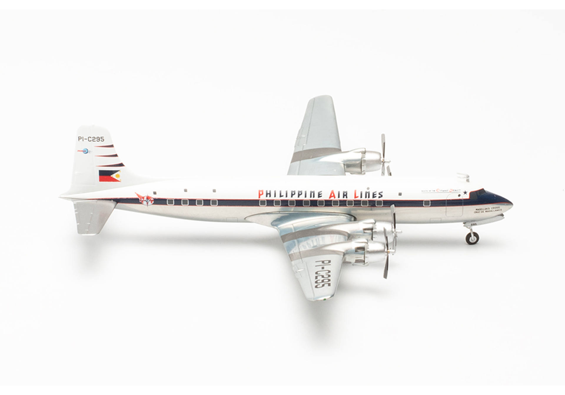 Philippine Air Lines Douglas DC-6B - PI-C295 "Magellan’s Cross / Cruz de Magallanes"