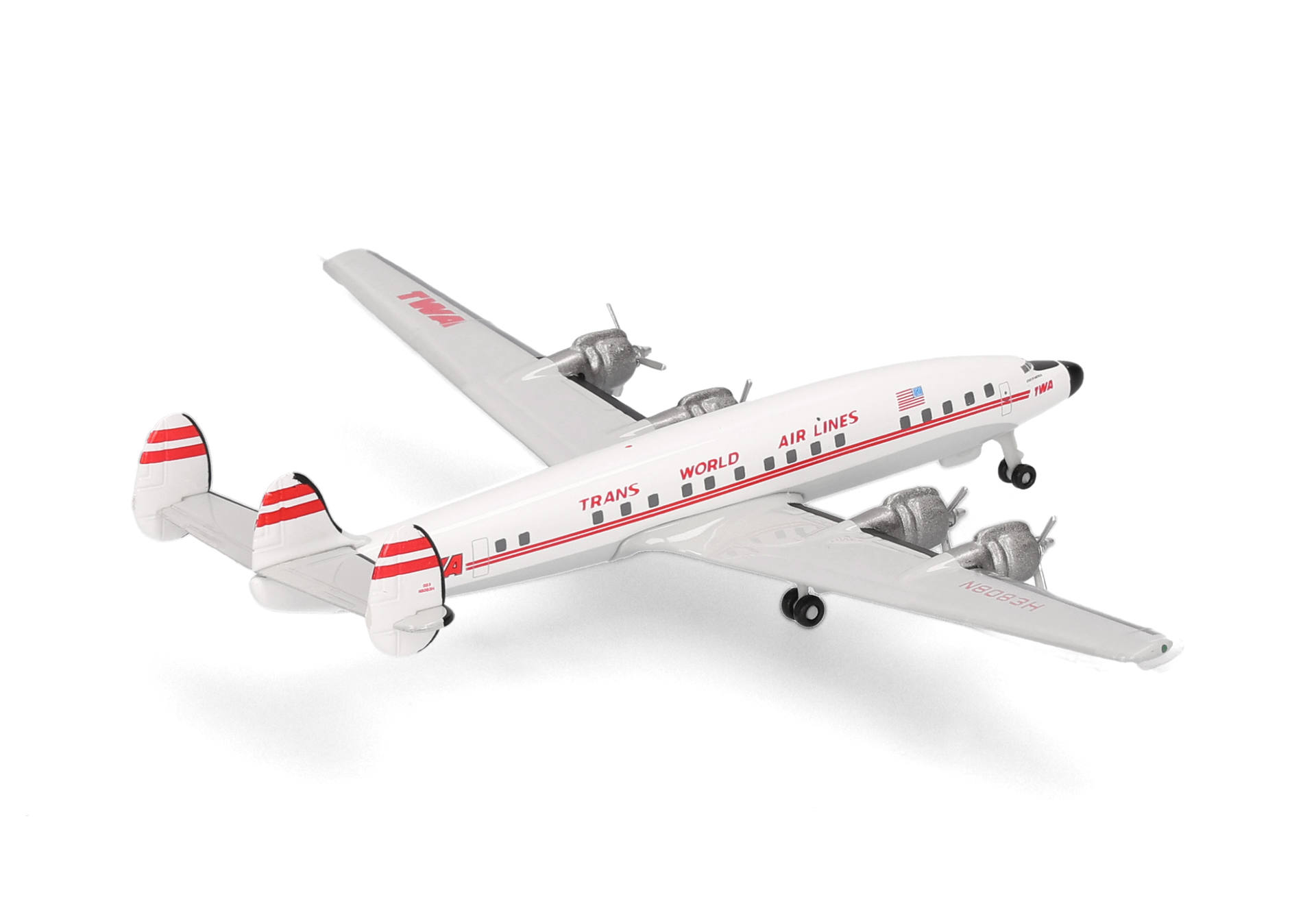 TWA - Trans World Airlines Lockheed L-1649A Jetstream  – N8083H