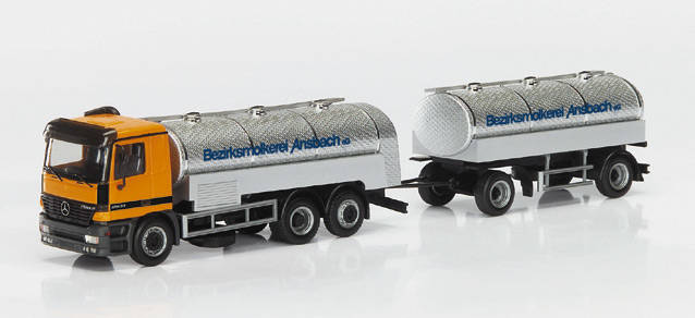 Mercedes-Benz Actros M tank trailer "Creamery Ansbach"