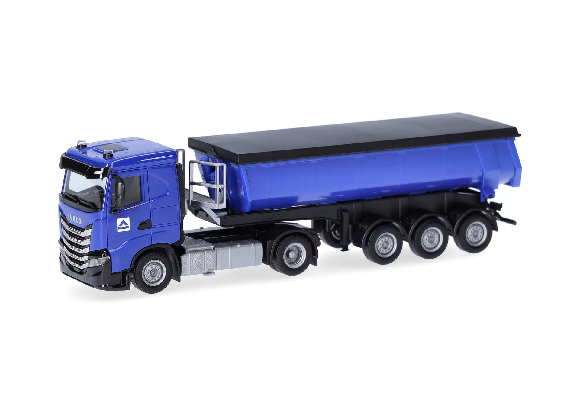 Iveco S-Way ND thermal insulation dumper semitrailer "Hoch-Tief"