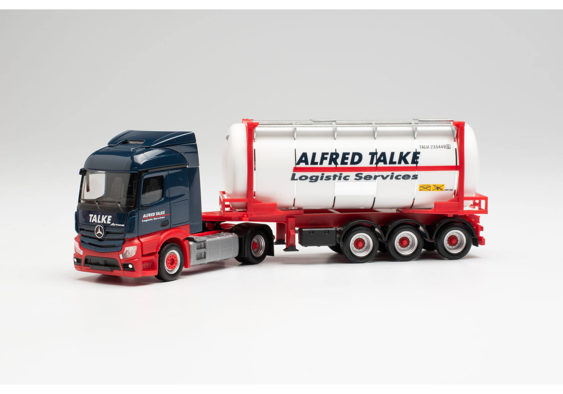 Mercedes-Benz Actros Streamspace 2.3 `18 Swapcontainer-Sattelzug „Alfred Talke“