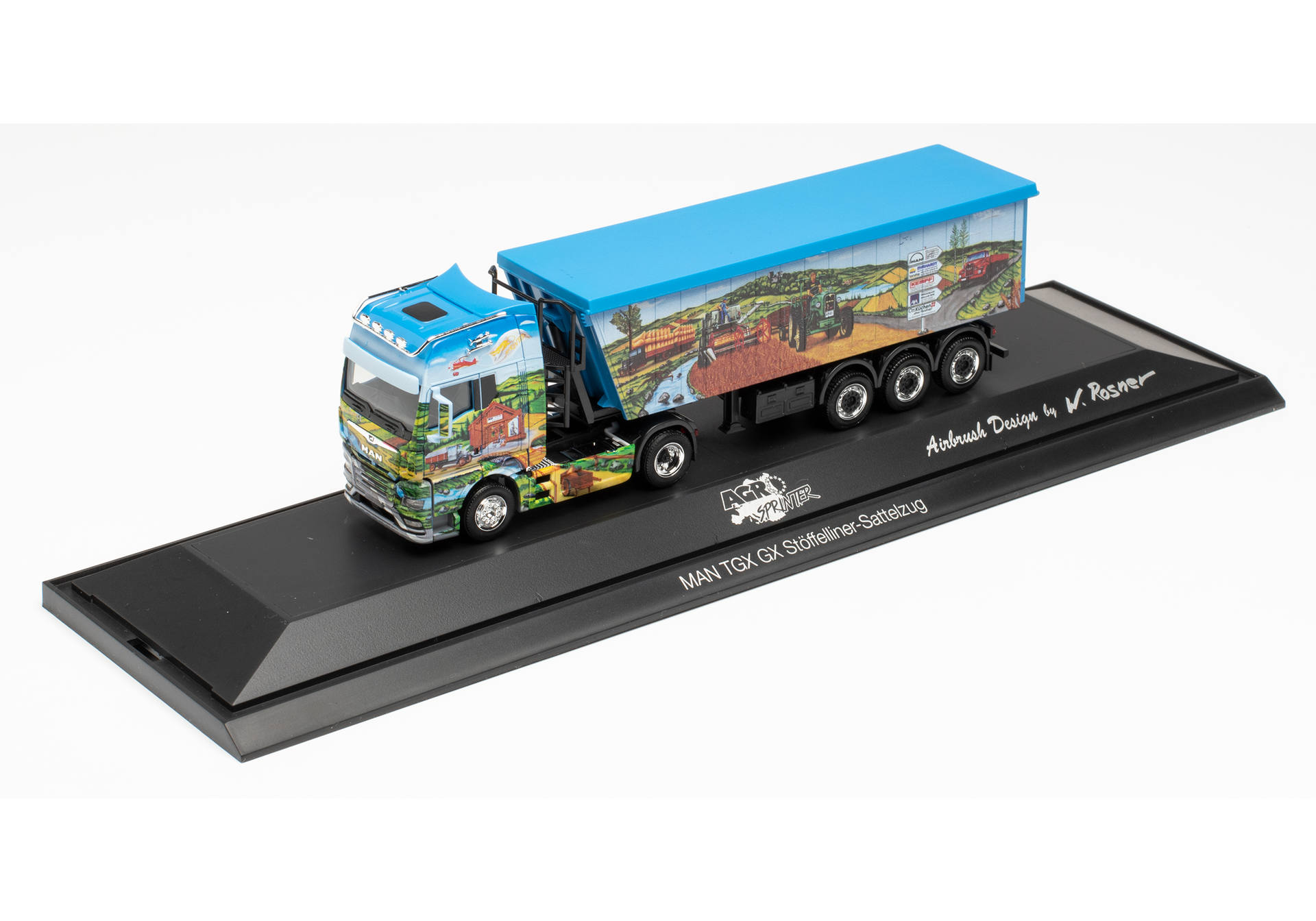 MAN TGX GX Stöffelliner-Sattelzug „Agrosprinter“