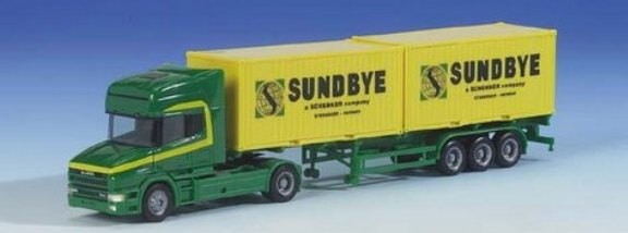 Scania Hauber '96 TL Container saddle train 2a/3a