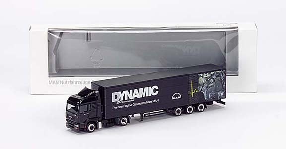 Man TGA Jumbogardinenplanen saddle train special box
