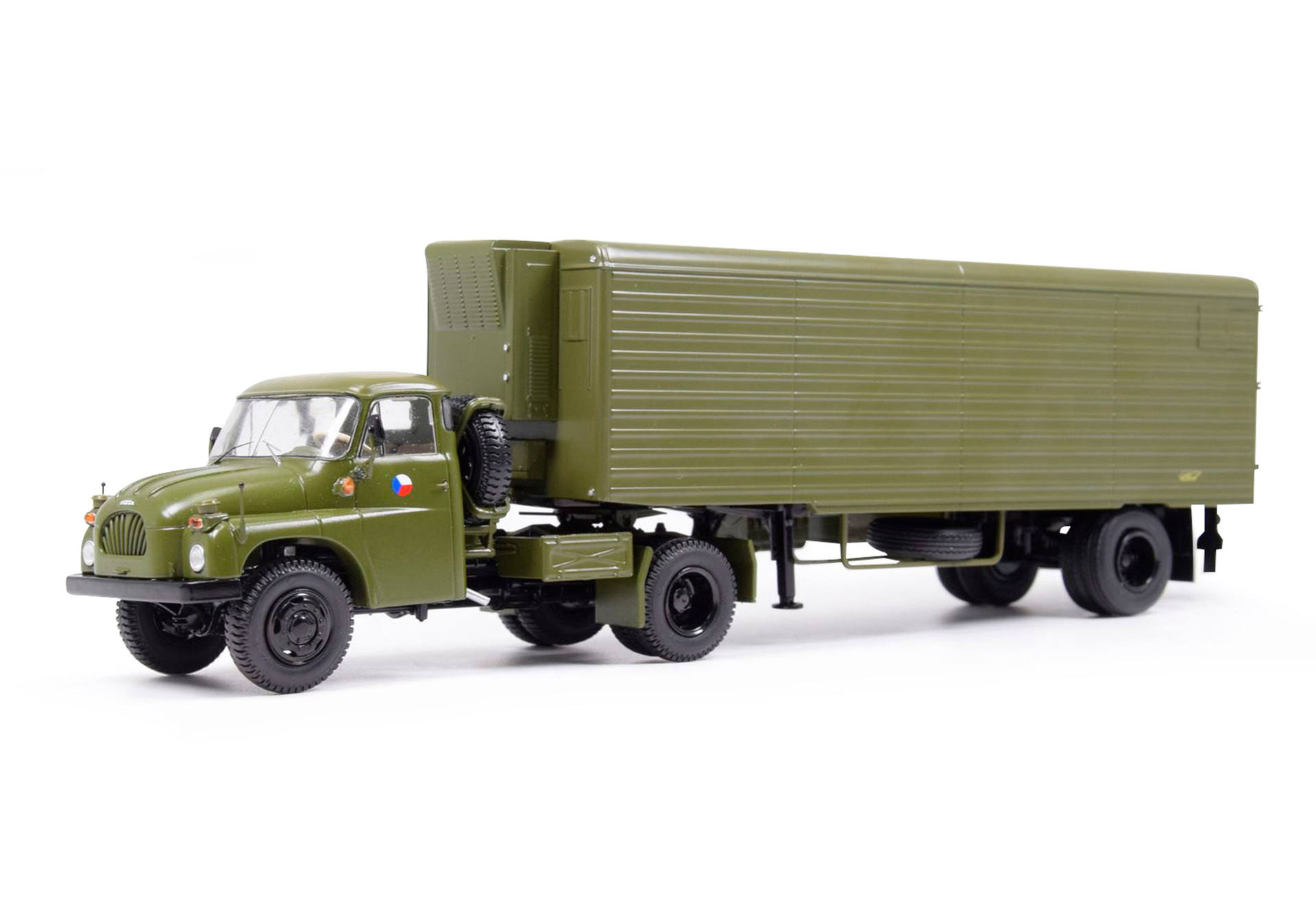 Herpa Tatra-138NT 4x4 with trailer Alka N12CH 