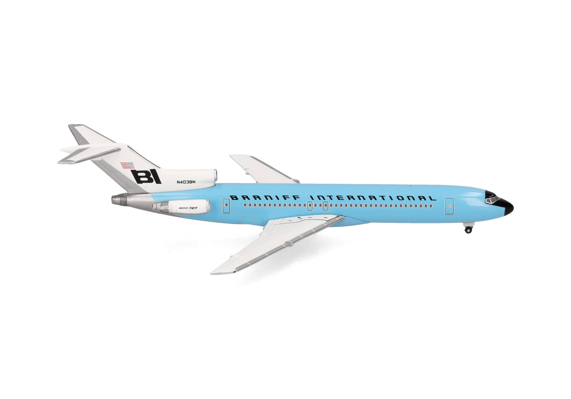 Braniff International Boeing 727-200 - Solid New Dark Blue - N403BN