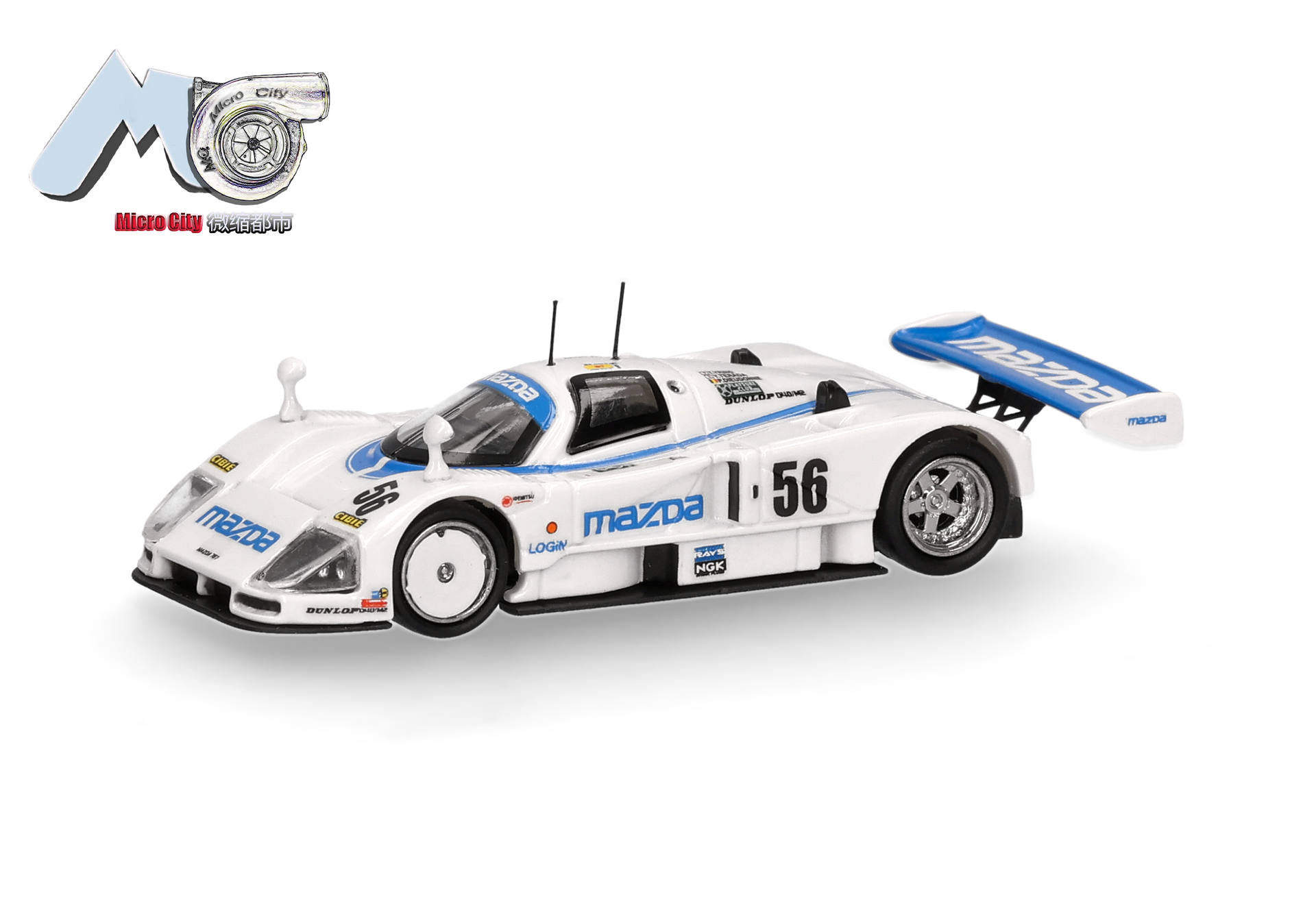 toy, die-cast, race car, Mazda, white car