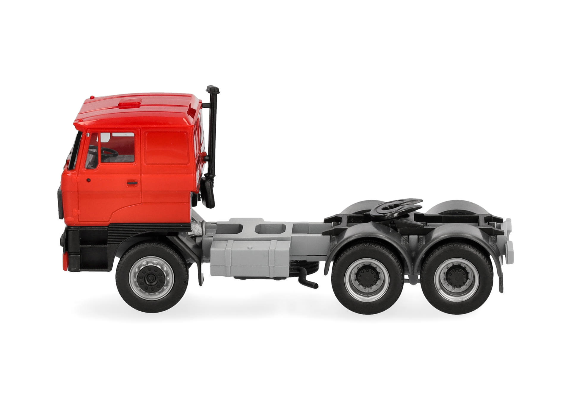 toy, truck, red, tractor, semi-trailer