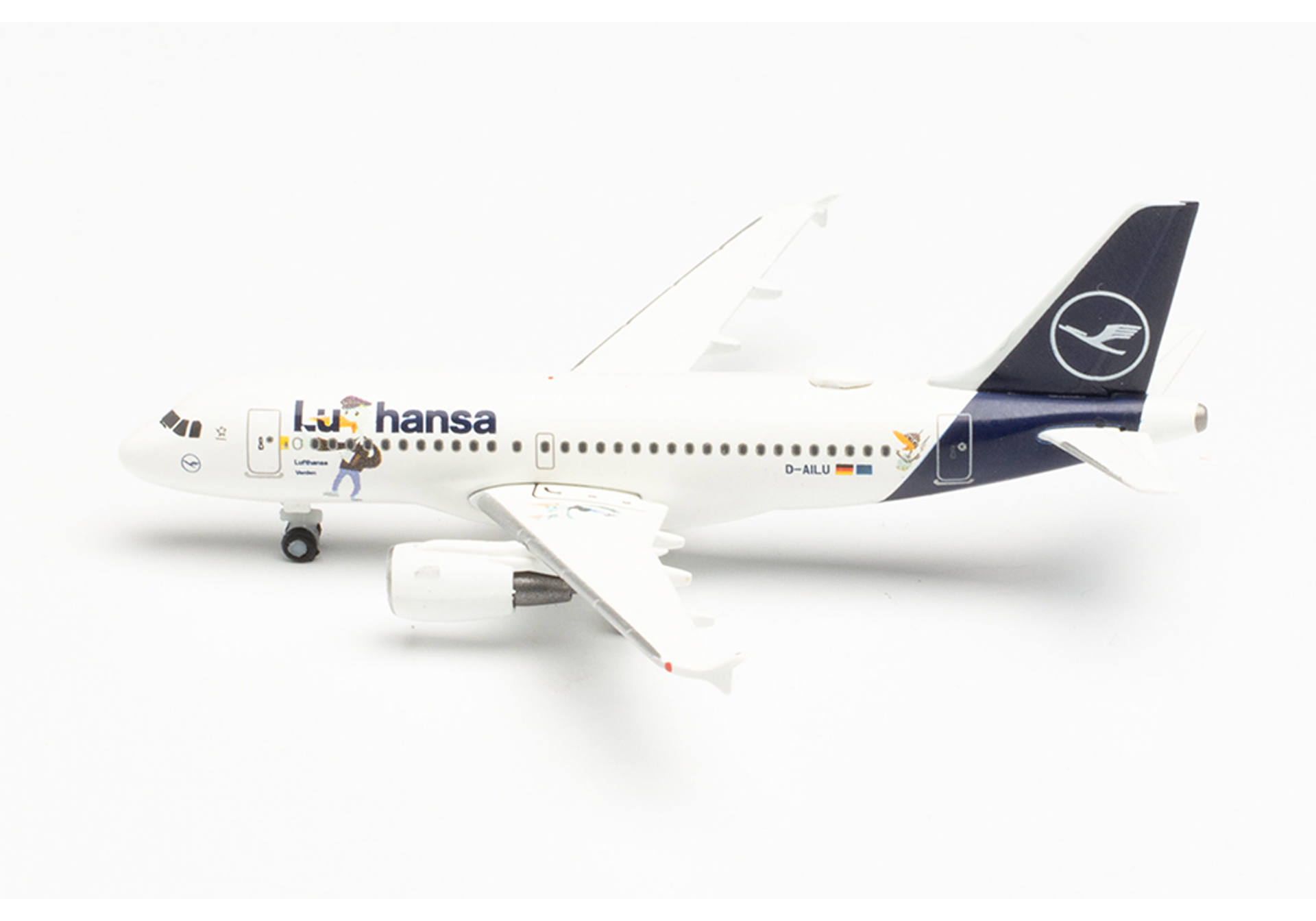 Lufthansa Airbus A319 „Lu“ – D-AILU „Verden“