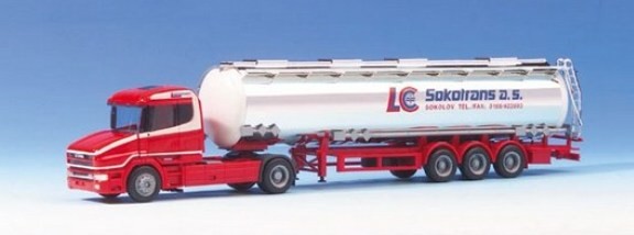 Scania Hauber '96 HL tank saddle train 2A/3A