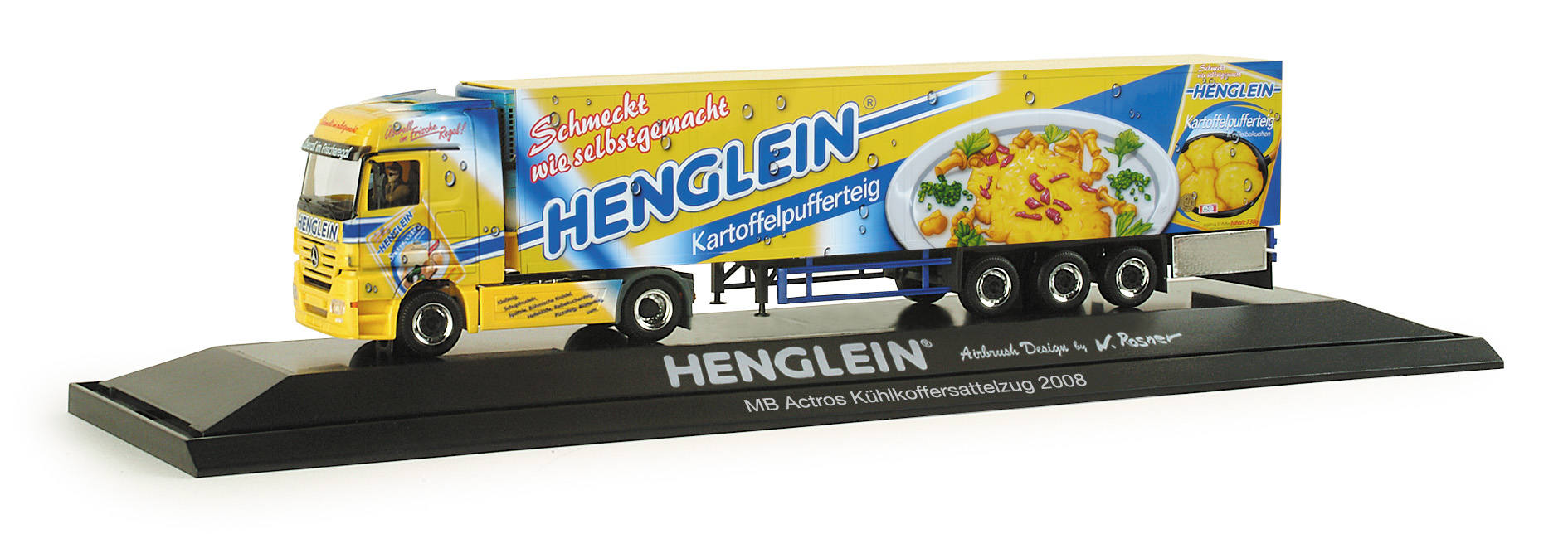 Mercedes-Benz Actros LH refrigerated box semitrailer "Henglein"