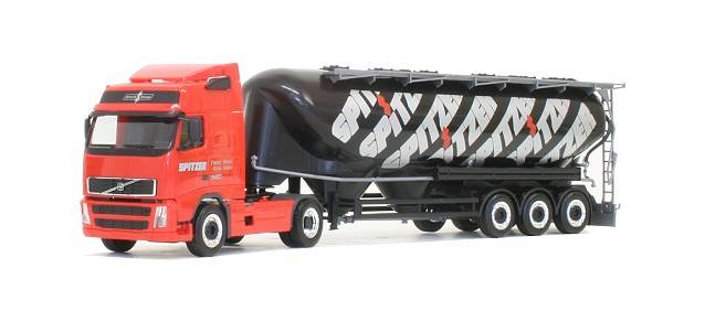 Volvo FH GL XL silo semitrailer "Spitzer"