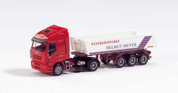 Iveco Stralis Kipp saddle train