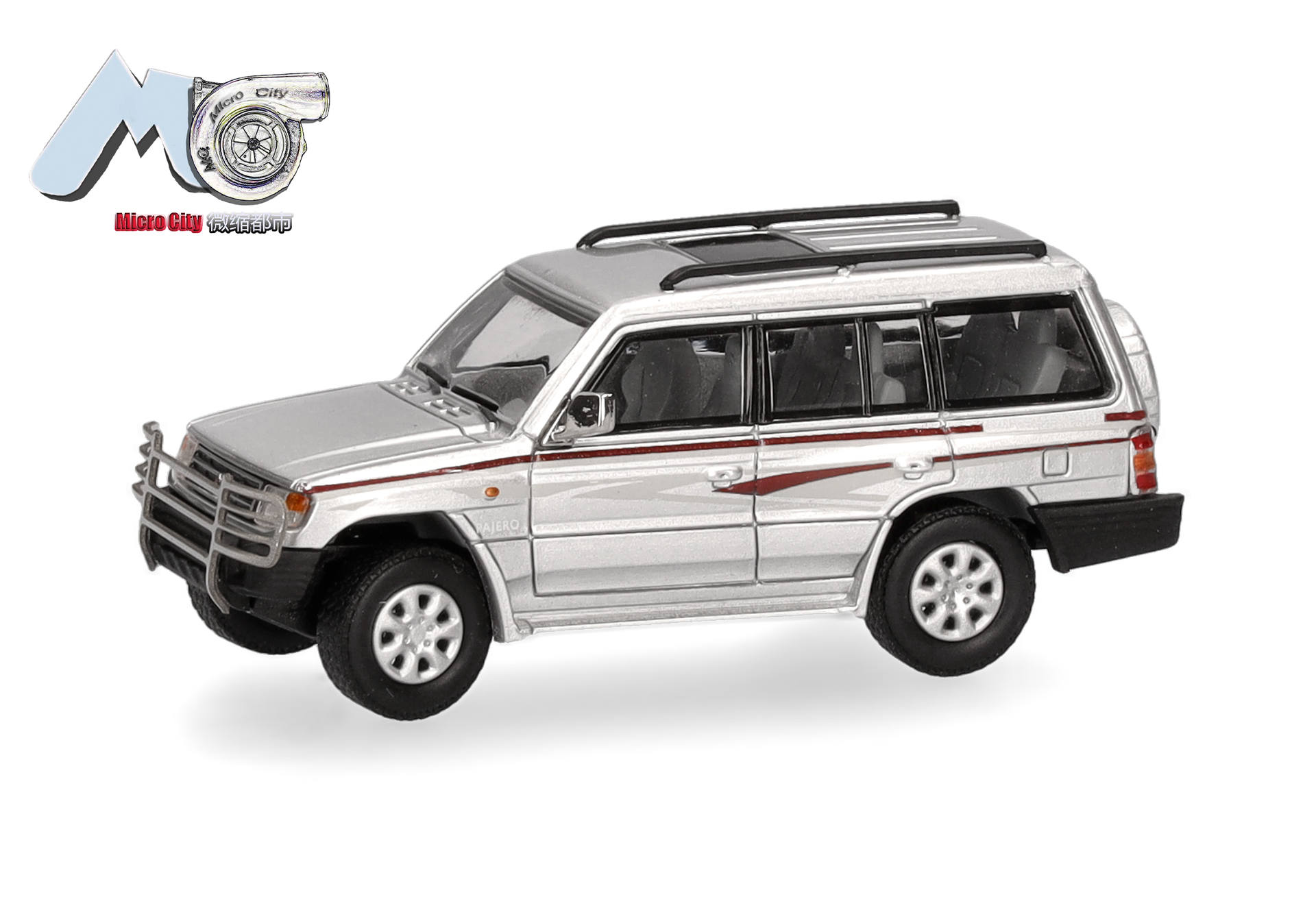 MicroCity: Mitsubishi Pajero, silver