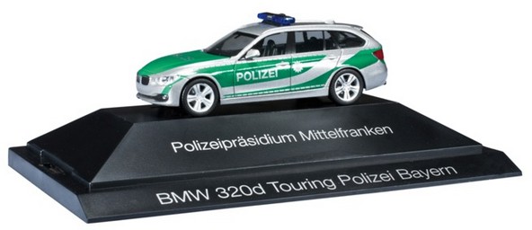 BMW 3er Touring Polizei Bayern