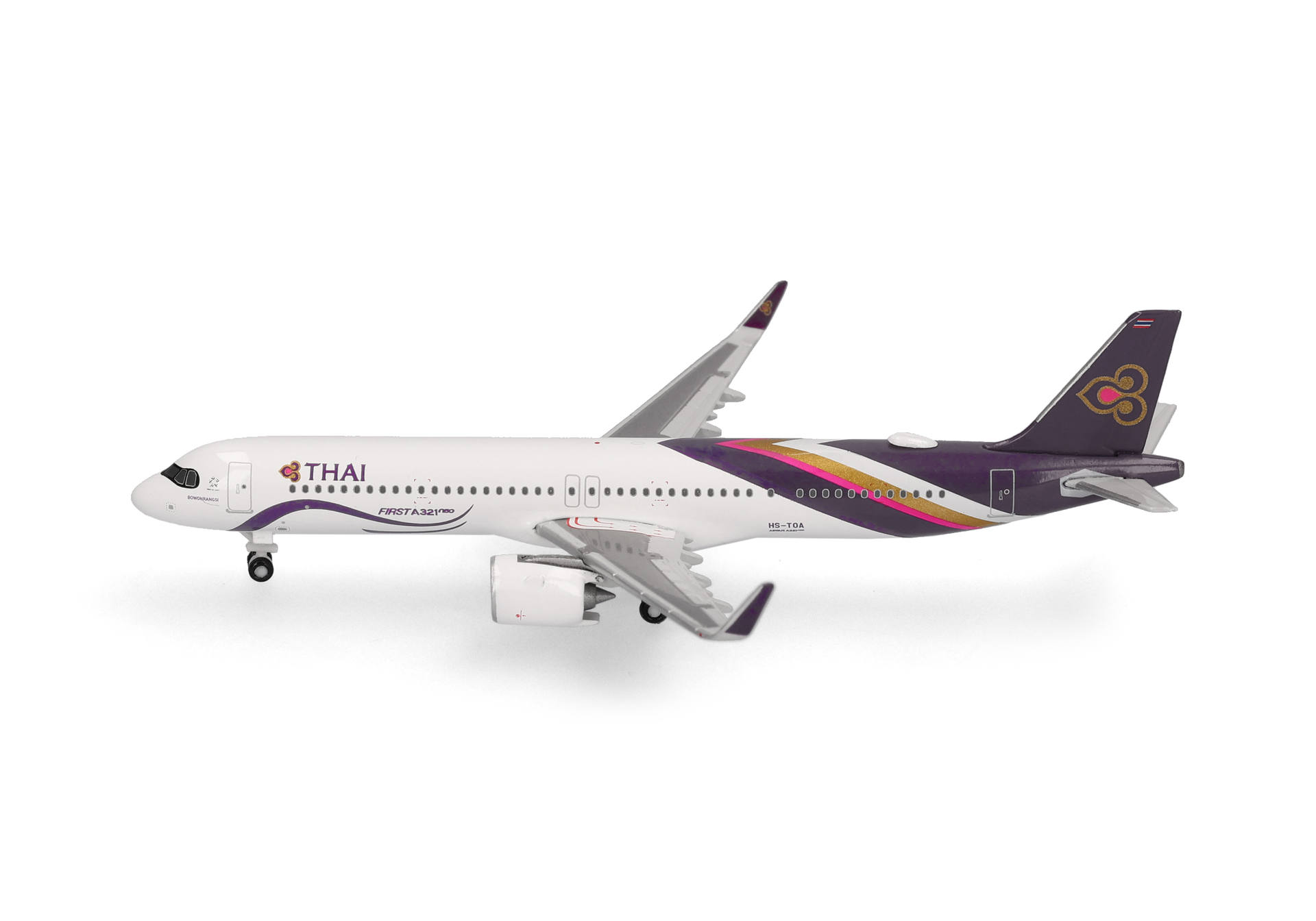 Thai Airways Airbus A321neo - HS-TOA "Bowonrangsi"