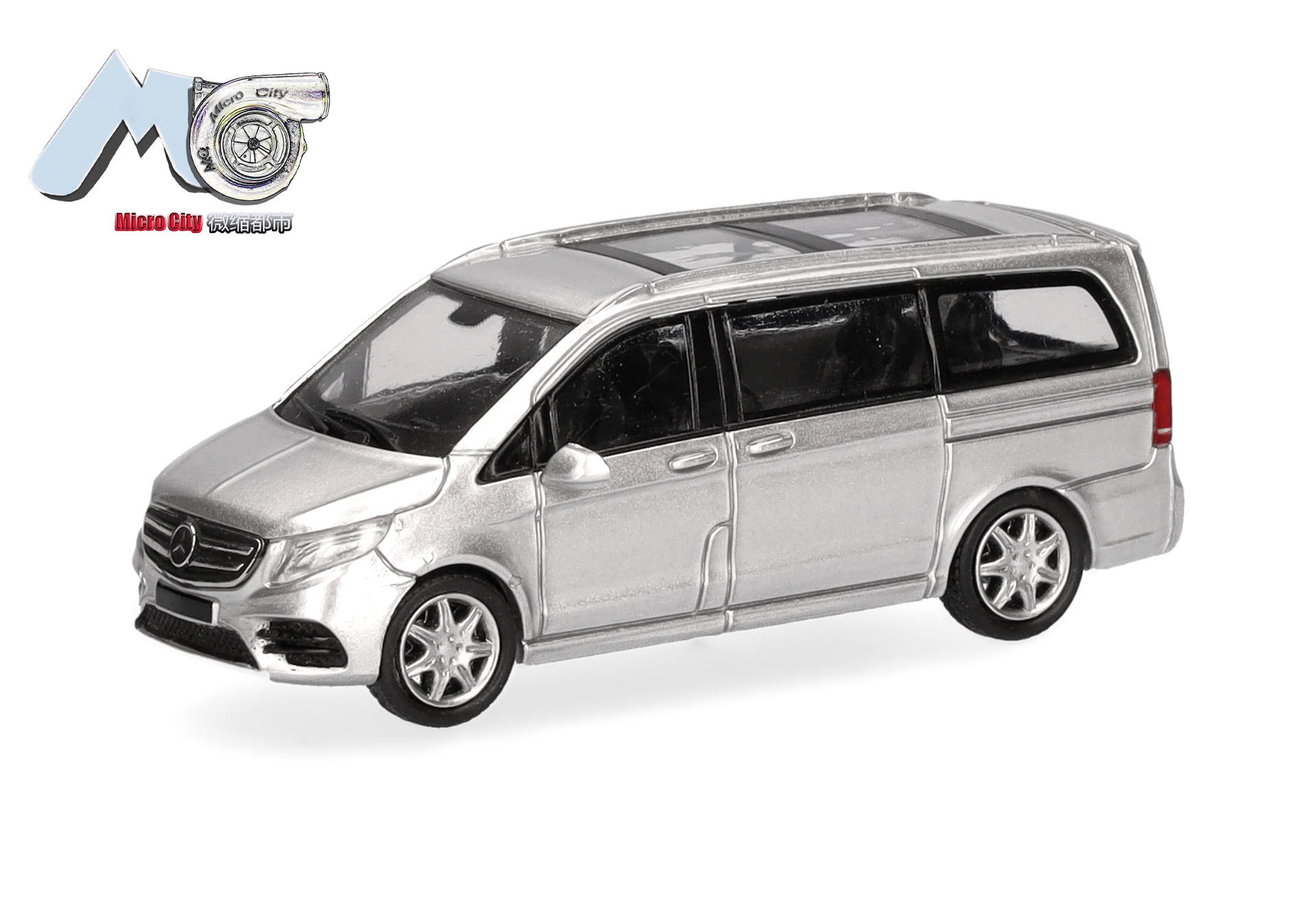 MicroCity: Mercedes-Benz V-Klasse, silber