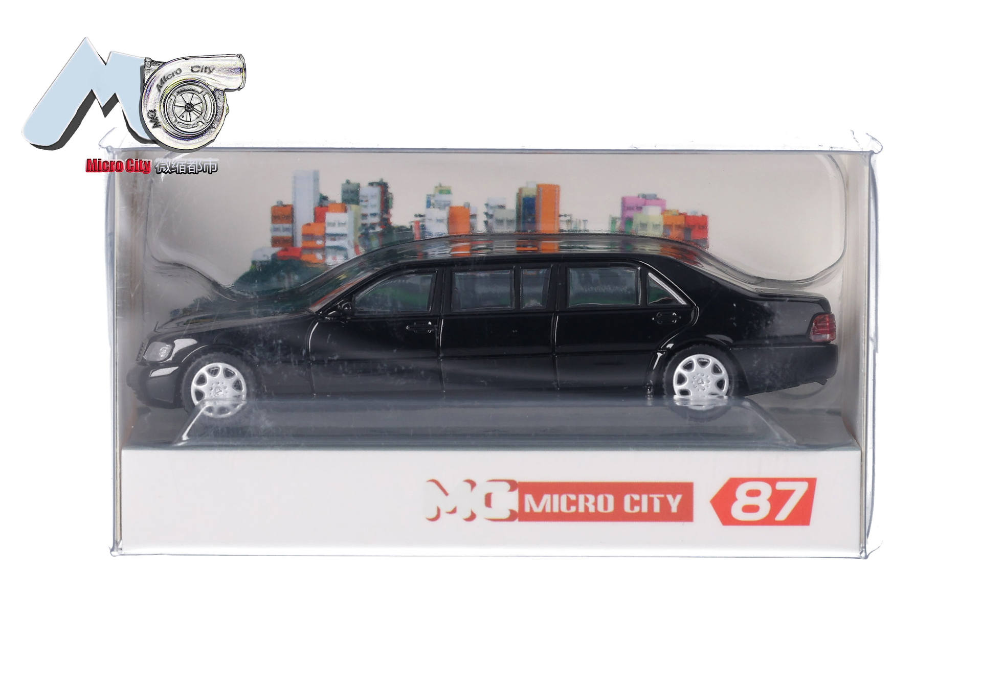 MicroCity: Mercedes-Benz S600 Pullman, black